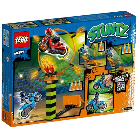 LEGO City 60299 Stuntz Konkurs kaskaderski napęd
